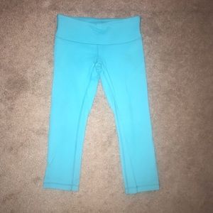 teal lulu lemon leggings